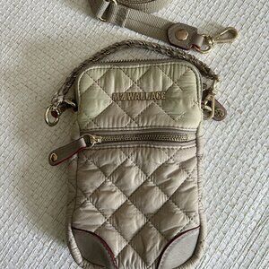 MZ Wallace Quilted Crossbody Bag Micro Crosby